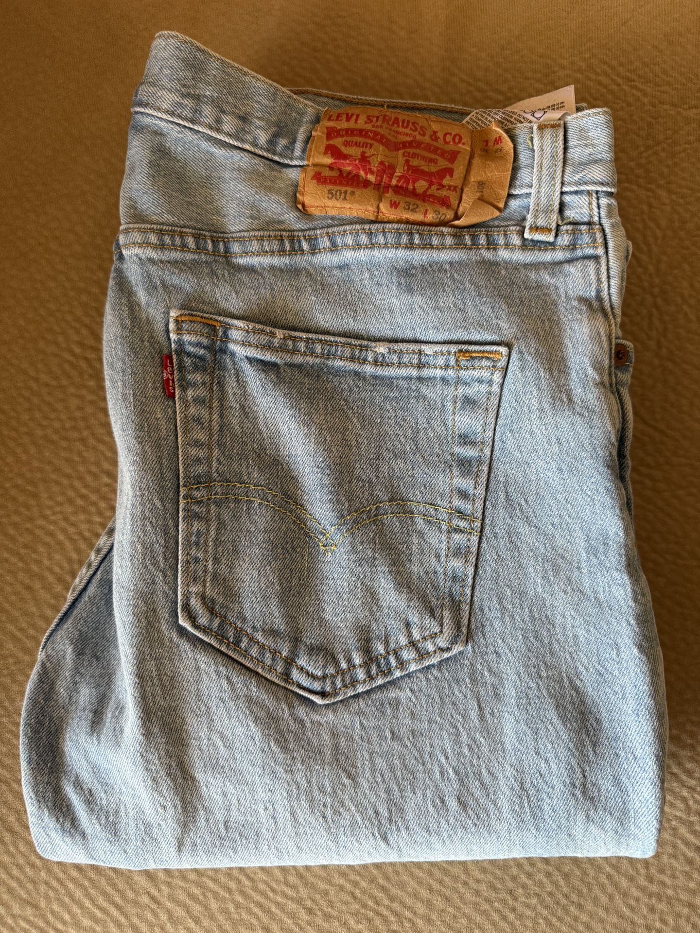 Men's Levis Jeans 501 W32 L30