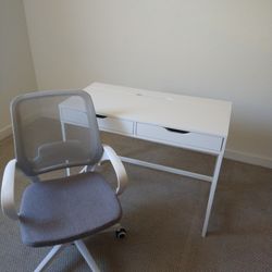 Desk With Office Chair