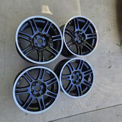 94-04 Mustang Staggered Wheels 17x9 Front And 17x10.5 Rears From American Muscle 