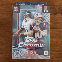 2025 Topps Chrome Football HANGER Box
