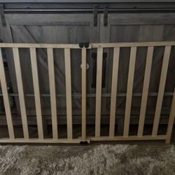 Wood Baby Fence 