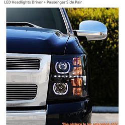 2007/2013 Silverado Halo Headlights 