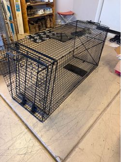Large animal trap cage