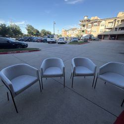 West Elm - Accent/Dining Arm Chai Set (Set of 4)