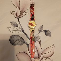 Women's Swatch Watch With Latin Dancers