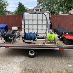 Pressure Washer/ Soft Wash Trailer $8,500 OBO 