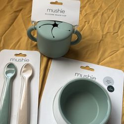 Mushie Baby Feeding Set