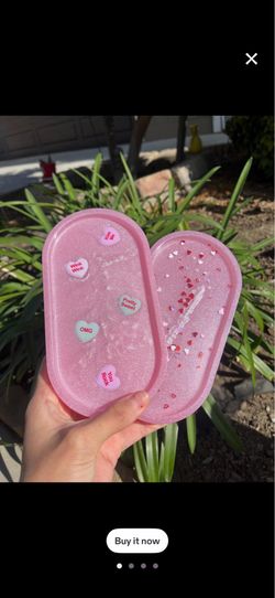 Valentines days trinket trays
