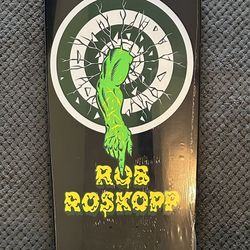 Santa Cruz Roskopp Target 1 Deck Old Skull Limited Skateboard Deck New in Shrink