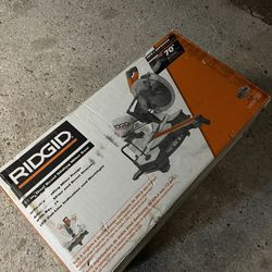 Ridgid 12in Sliding  Miter Saw 