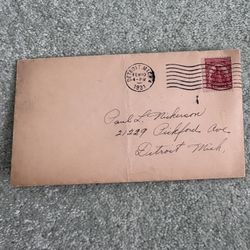 1929, 2¢ Stamp Commemorating The Sullivan Expedition #657 Postmarked On Feb 1931 Envelope Has 657