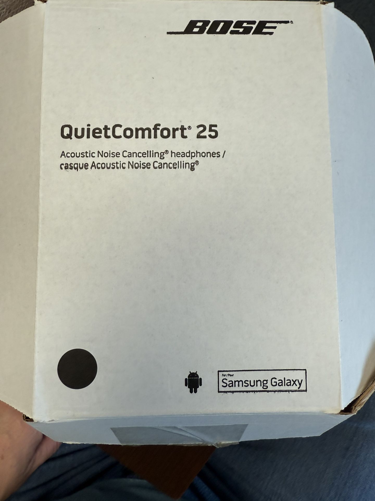 Bose Quiet Comfort 25 Acoustic Noise Canceling Headphones