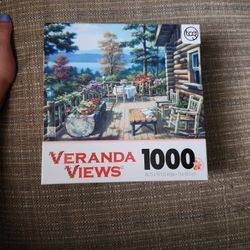 "Cabin Porch" Veranda Views Puzzle