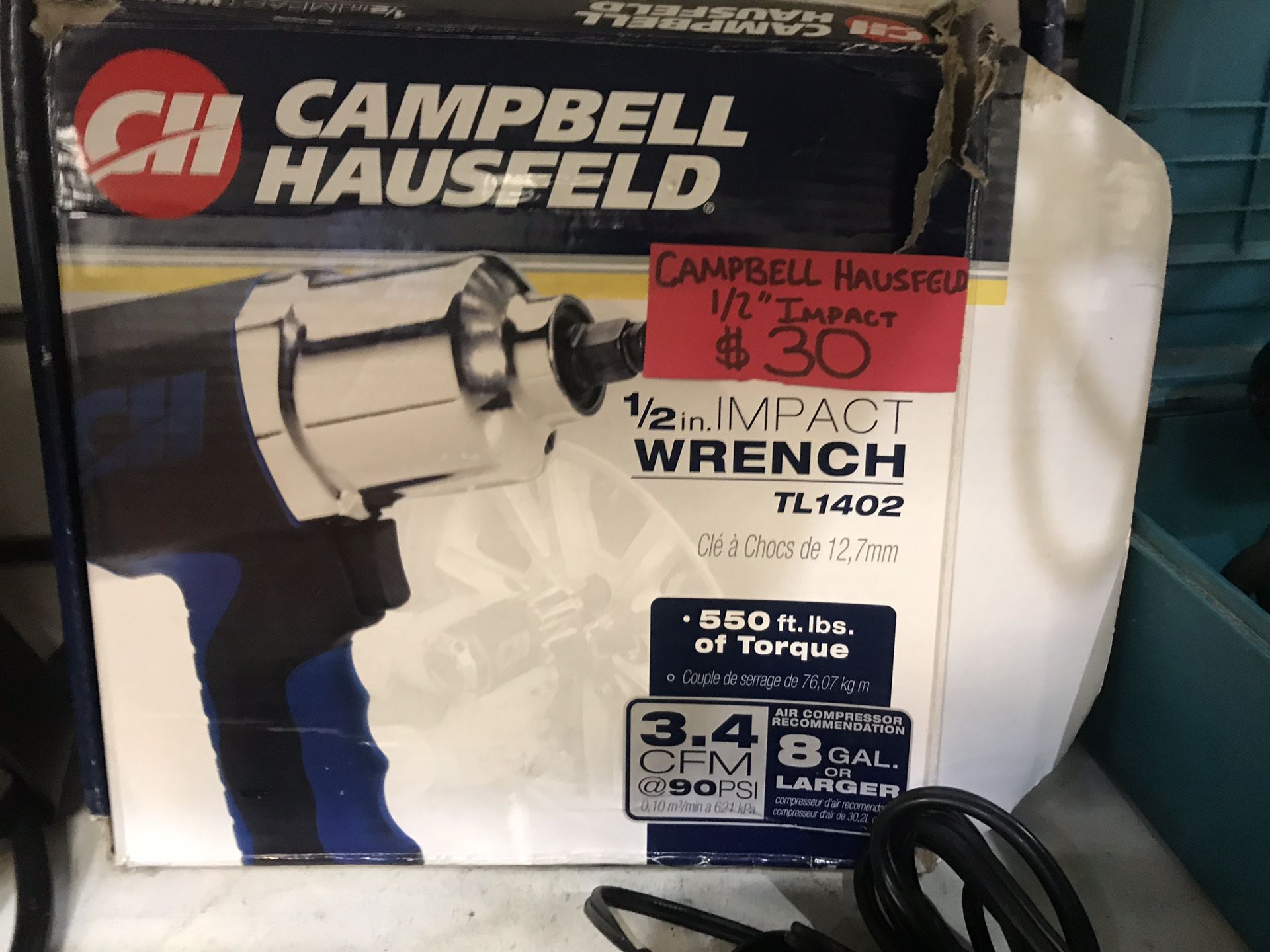 Campbellhausfeld 1/2 impact wrench