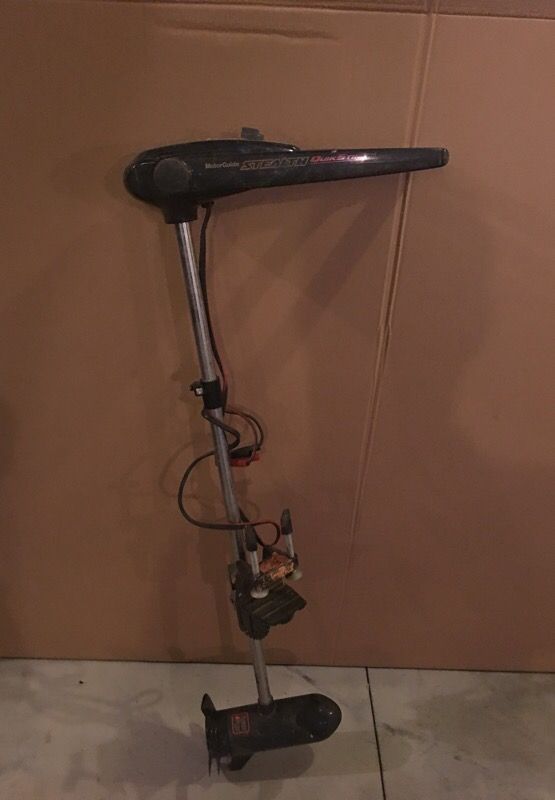 Trolling Motor. Stealth quick stick 320. 37lb thrust for