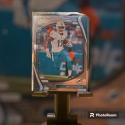Miami Dolphins Jaylen Waddle Panini Chrome Rookie