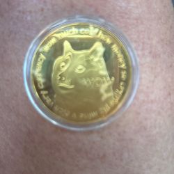 Coin Gold Plated 