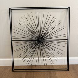 Metal Starburst Wall Art