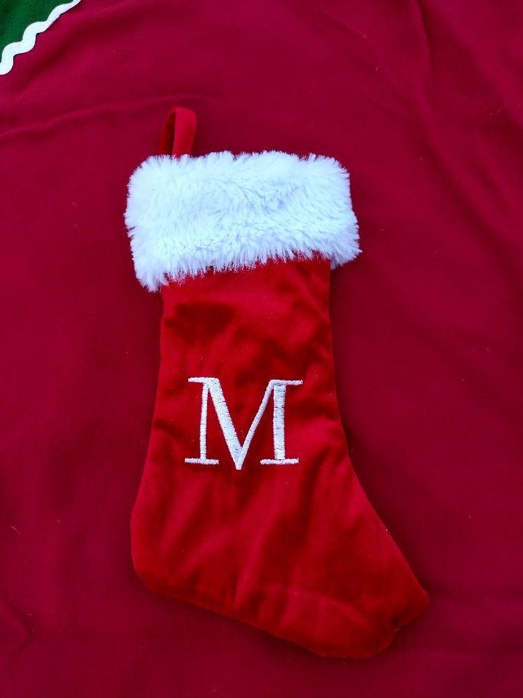 "M" Stocking