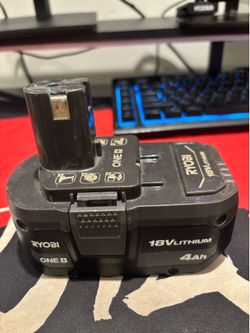18V Lithium Ryobi 4Ah One +
