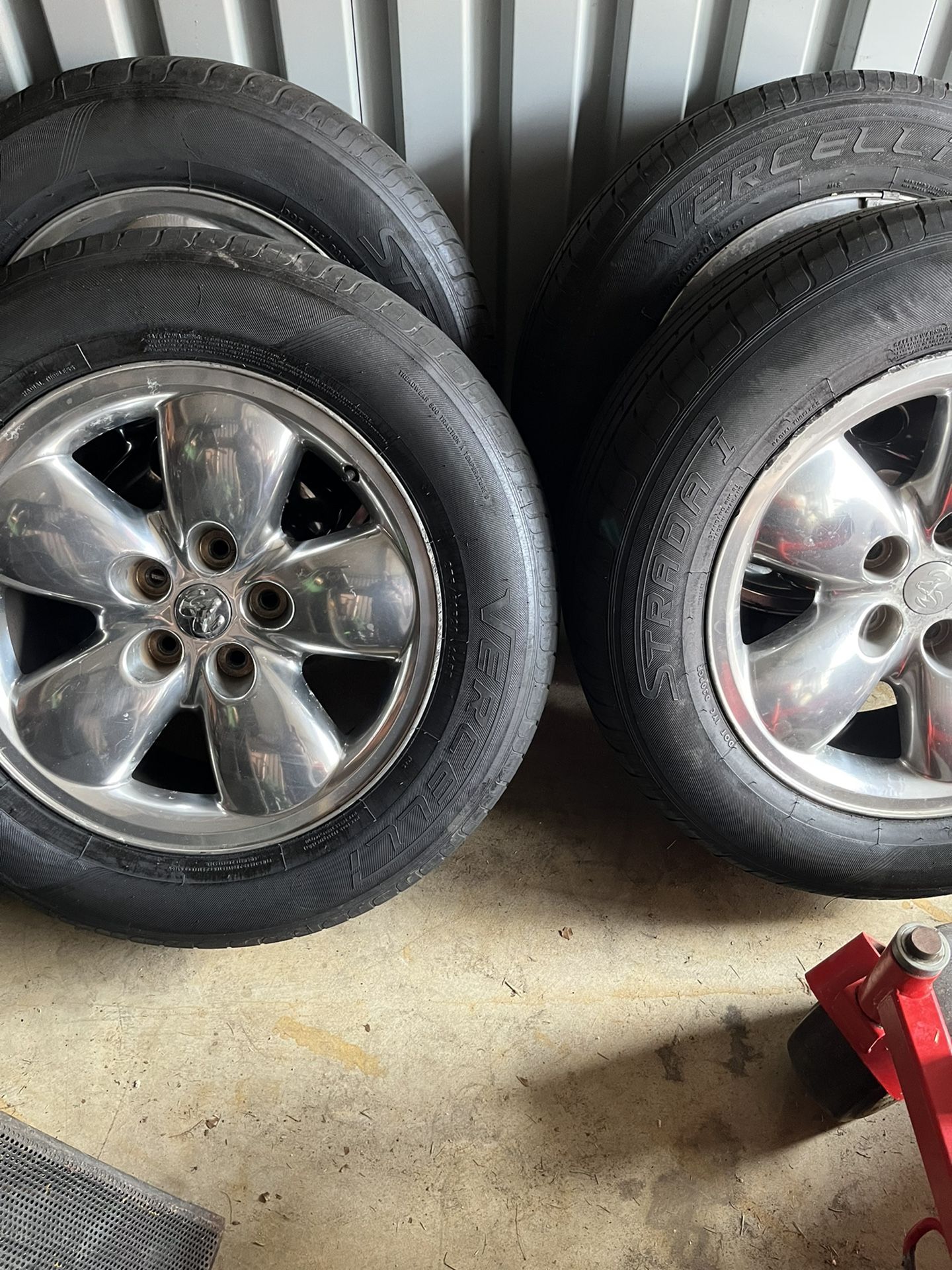 265/70/20 Tires with Rims for Sale