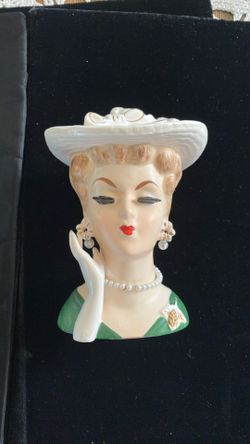 Vintage Rubens Head Vase