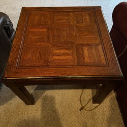 Wood Coffee End Table 
