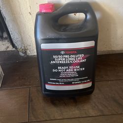 Toyota 50/50 Antifreeze $ 30