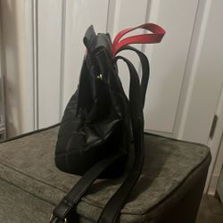 Dani by Danielle Nicole Disney Minnie Mouse Black Quilted Red Bow Backpack