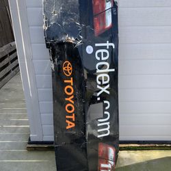 Signed Denny Hamlin Real Raced Rear Bumper