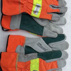 3m inDUSTRIAL THINSULATE REFLECTIVE WORK GLOVES NEW men XL FIRM PRICE
