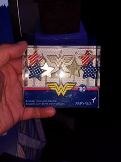 Papyrus Wonder Woman Birthday Candles
