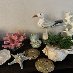 Coastal/Beach Staging Items As A Set - Home Decor 