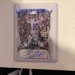 Jaray Jenkins Autographed Card