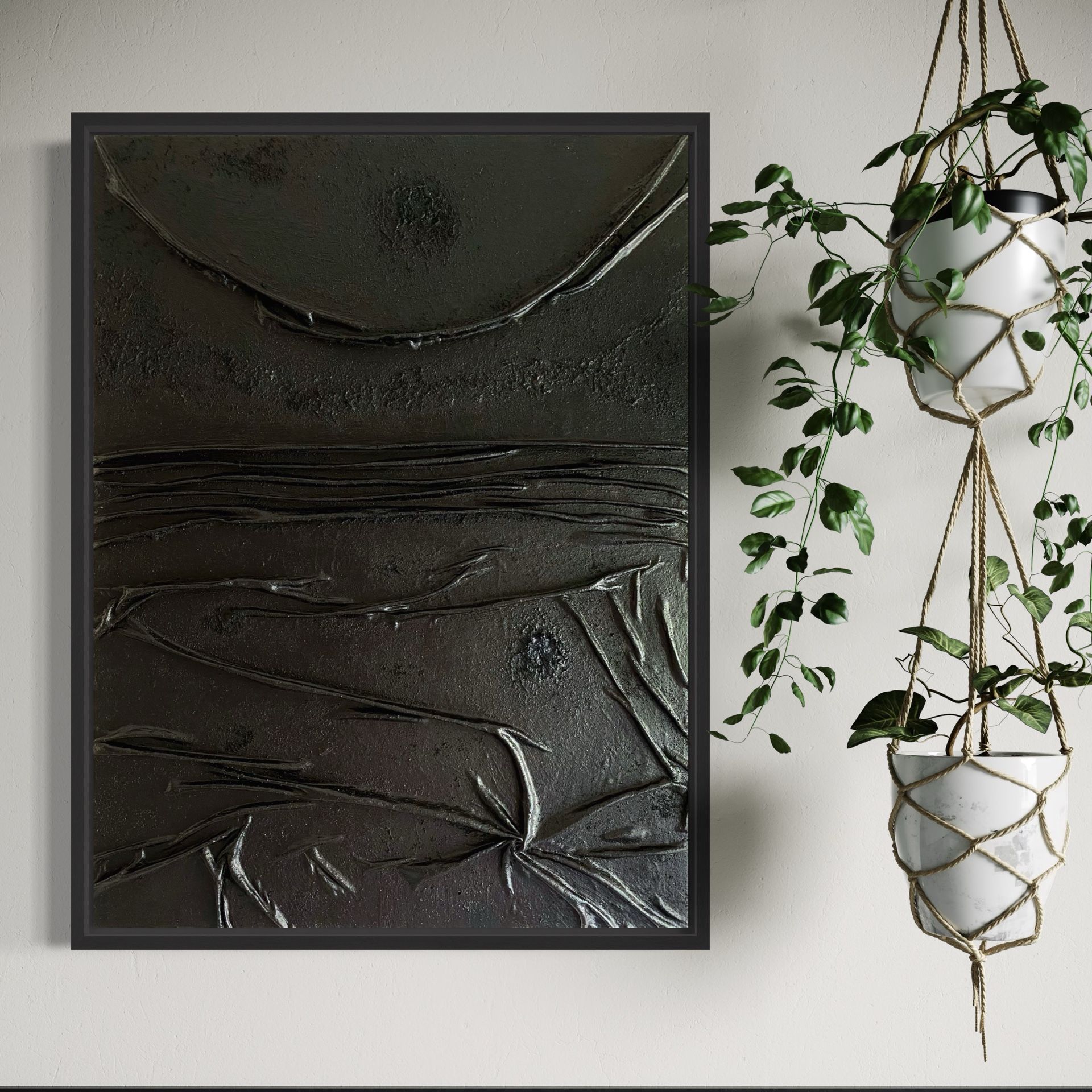 暗黒エンターテイメント NAGARE 『十字の山』 原画　保証書付き 暗黒エンターテイメント｜販売グッズ一覧｜墓場の画廊 ONLINE STORE