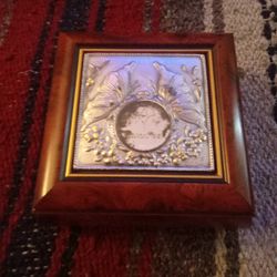 Acca Sterling Silver Jewelry Box 