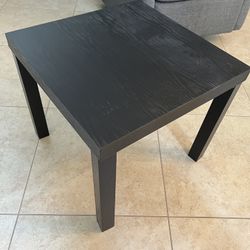 Black End Table