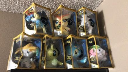 Pokémon 20th anniversary Limitede Edition Plushys 13 In Total