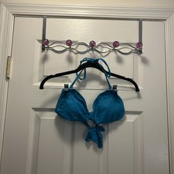 Blue Bikini Top
