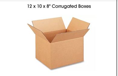 Uline 12x10x8 boxes