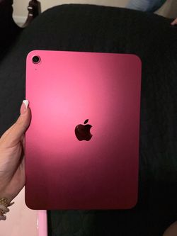 Pink iPad 10th generation