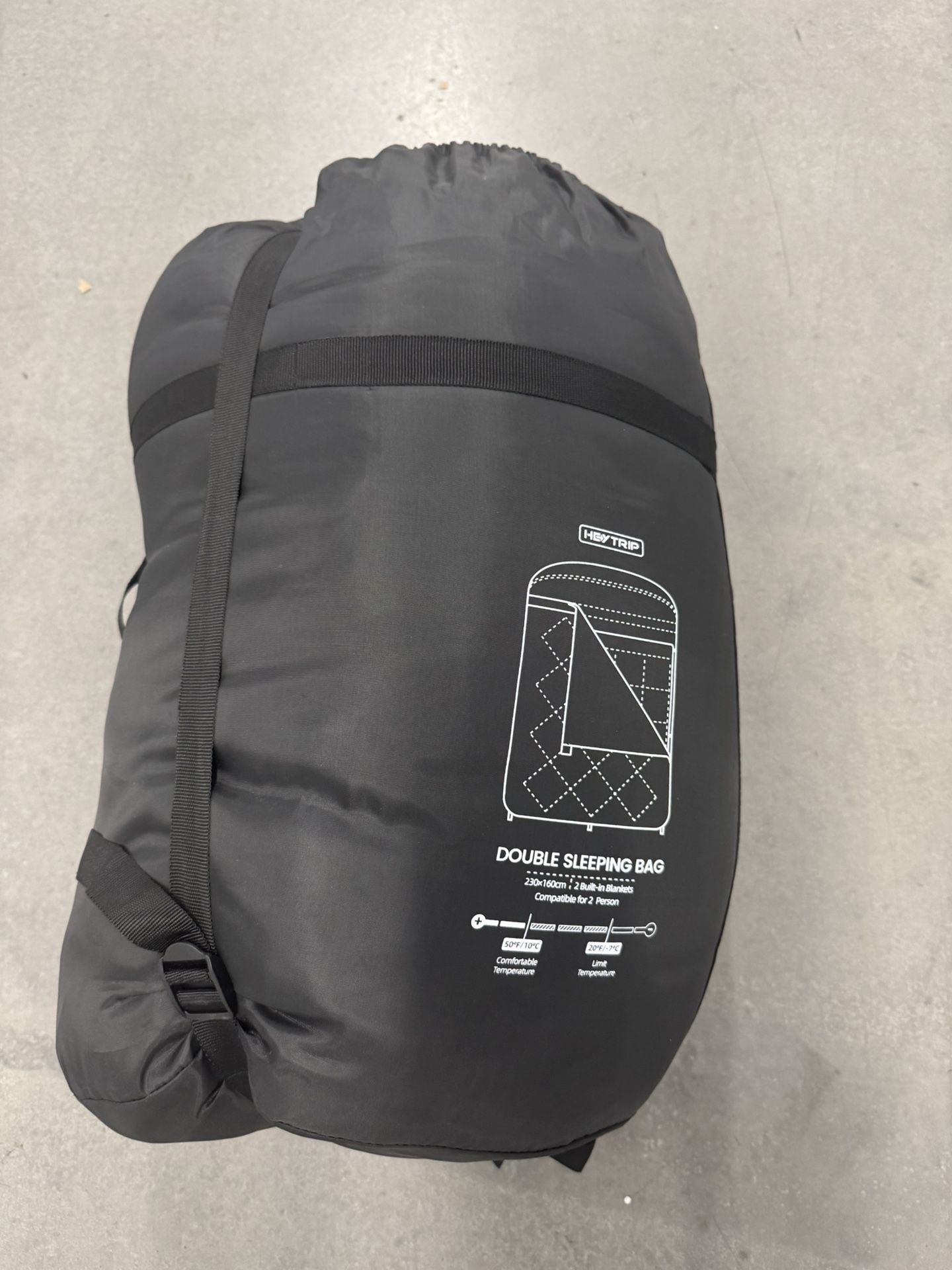 Double Sleeping Bag With Blanket Queen Size For Two Calling Couples
