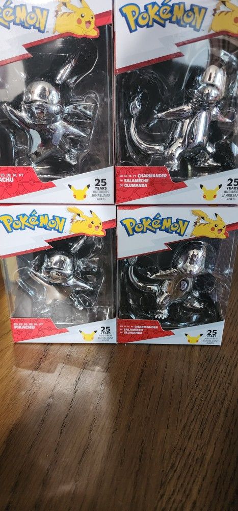 Pokemon Figures 25th Anniversary