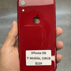 iPhone XR, T-Mobile, 128 GB 