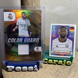 Panini Lot: Antonio rudiger Color Guard X Panini Germany World Cup Sticker 