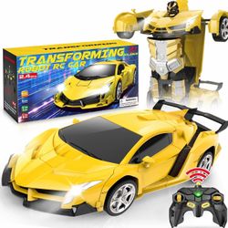 Transforming Robot RC Car