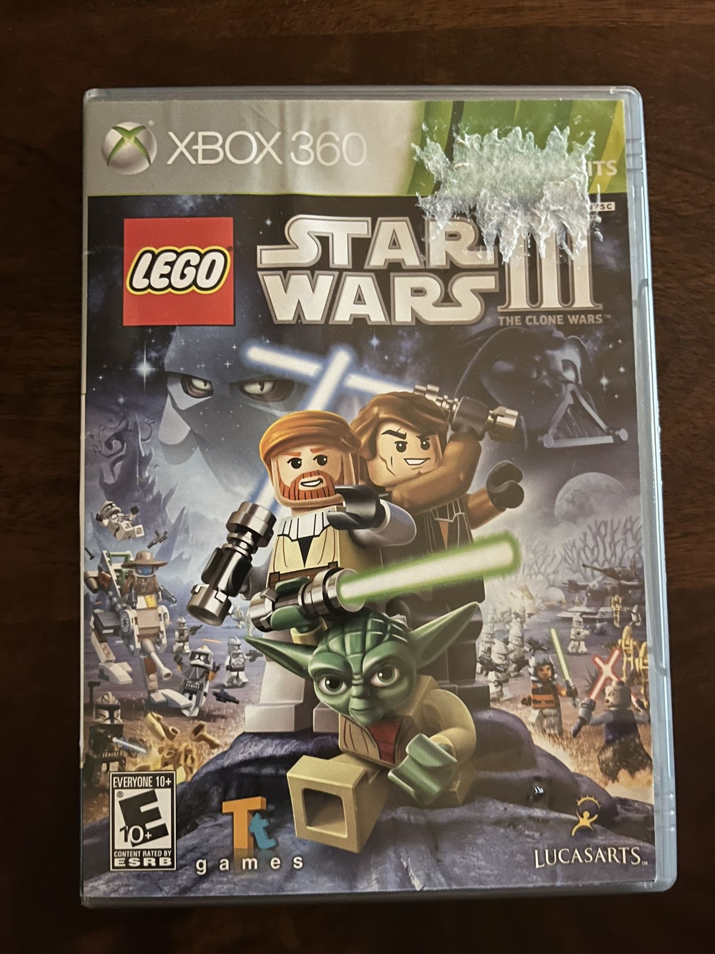 Star Wars III Clone Wars Xbox 360 Video Game