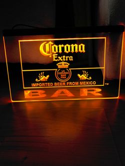 CORONA EXTRA BAR LED NEON LIGHT SIGN 8x12