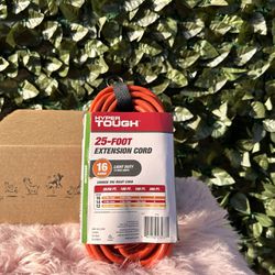 25 Foot Extension Cord- New