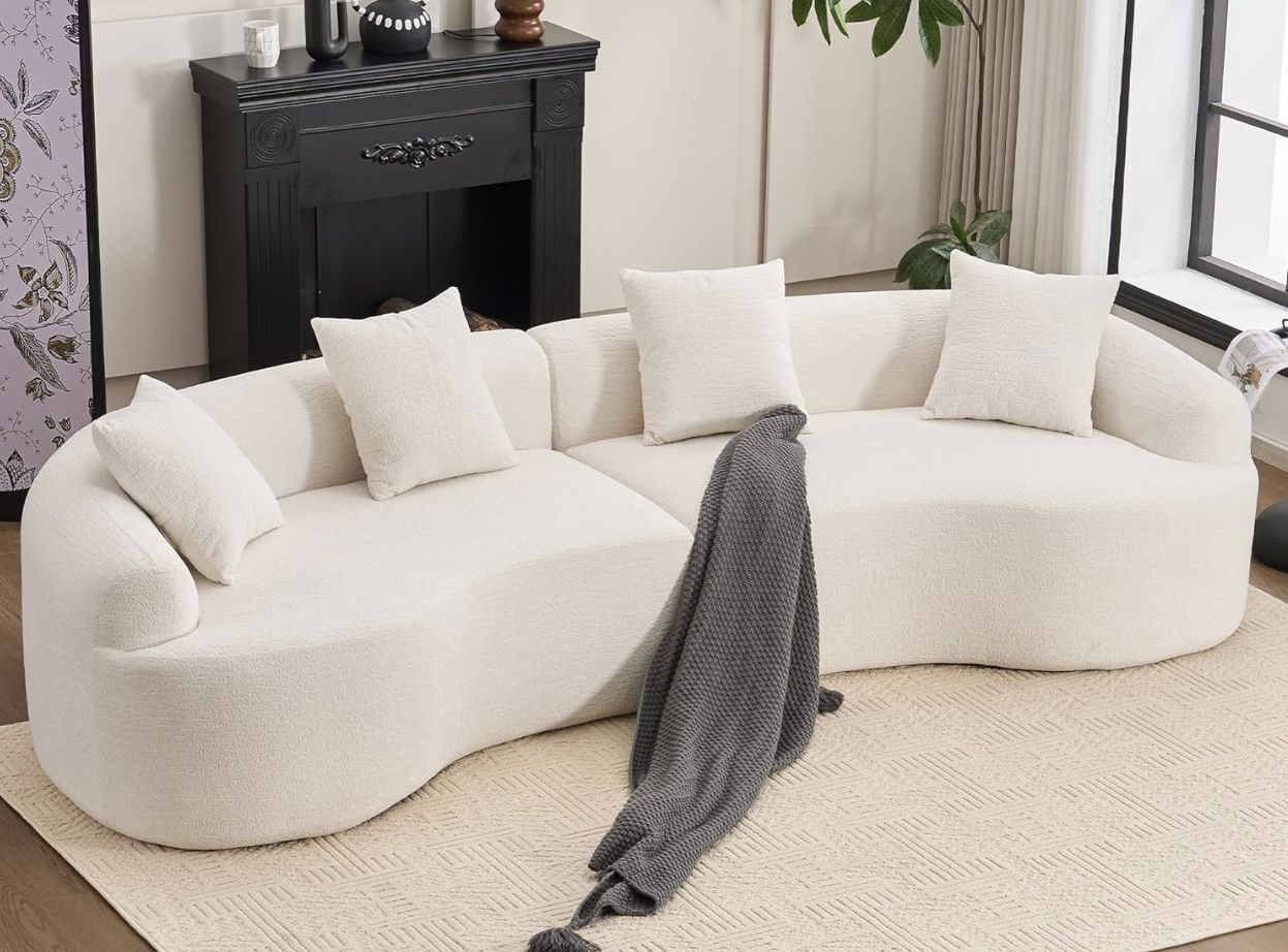 ✨ Brand New KEIKI Luxury Chenille Modular Sectional – 4 Seater Cloud Sofa ✨